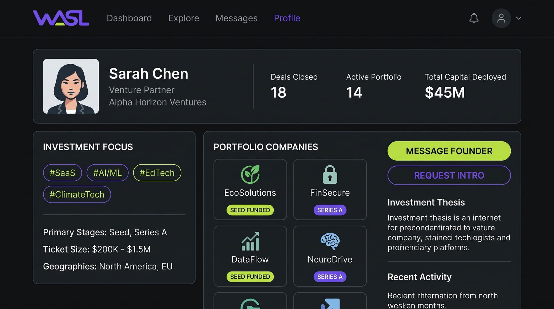 Investor Intelligence CRM